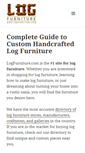 Mobile Screenshot of logfurniture.com